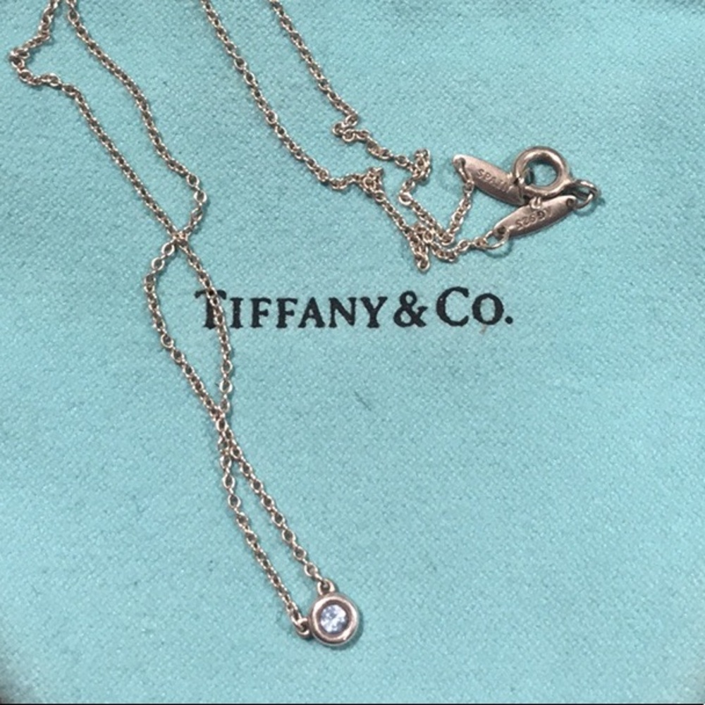 Tiffany Elsa Peretti Aquamarine Necklace